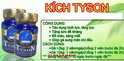 Thuốc Kích Tyson - Tăng lực cho gà chọi